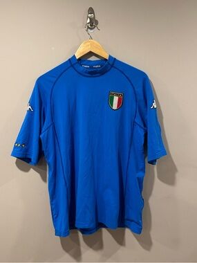 2000-2001 Italy Kappa Home Football Soccer Jersey